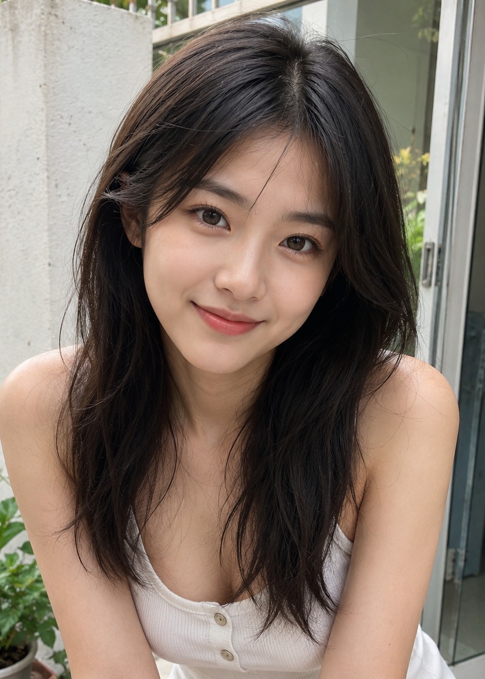 Justme Jasmin — an AI character built with the pipeline taught in this masterclass